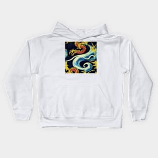 Dragon Scales, Fifty-Two: Kids Hoodie